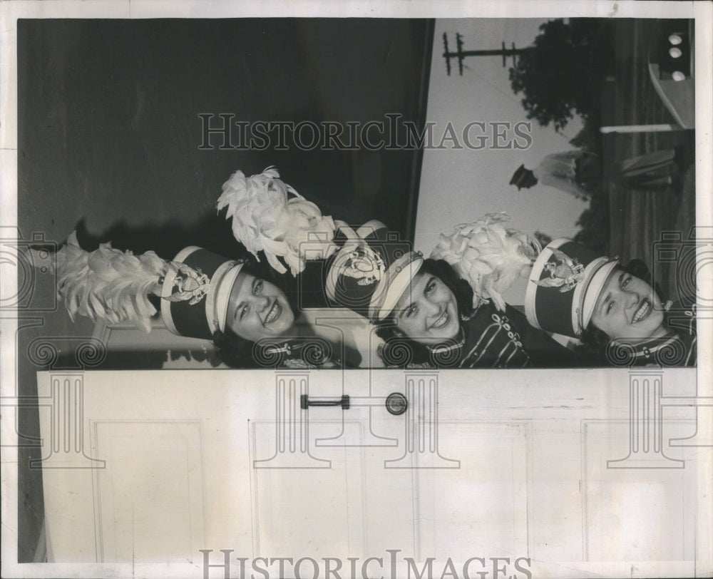 1959 Press Photo Pat Kalina, Joan Verriter, Rose Purtic