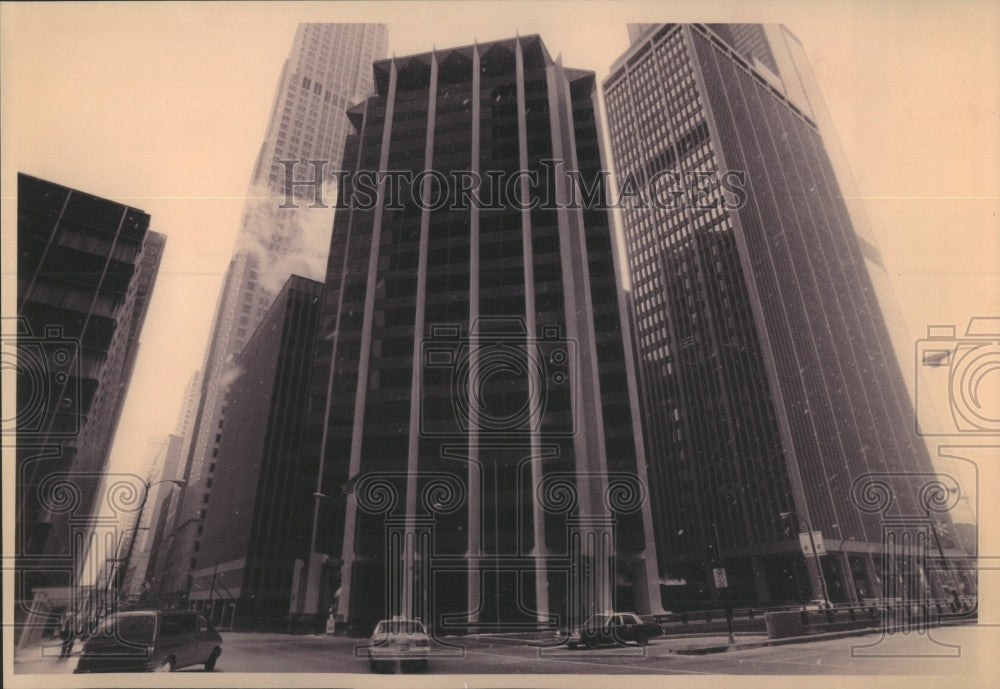 1993 Press Photo Skyscrapers