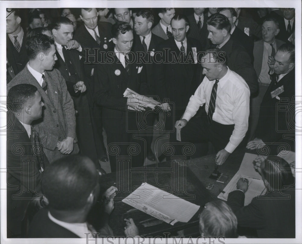 1940 Press Photo Harold Love Michigan Republicans Wayne