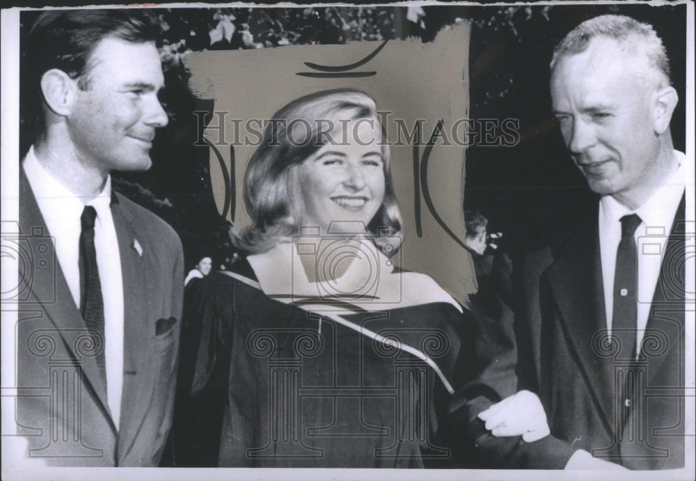 1960 Press Photo Jennie Lindstrom Mills College Grad