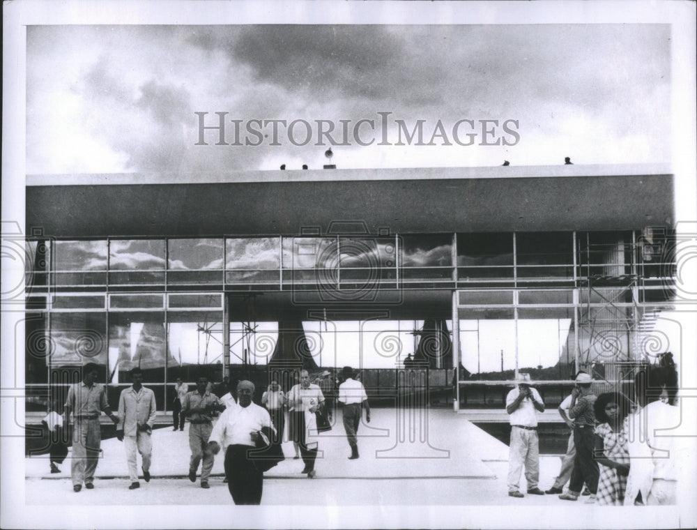 1958 Press Photo Wilderness Brazill Named Brasiila Mod