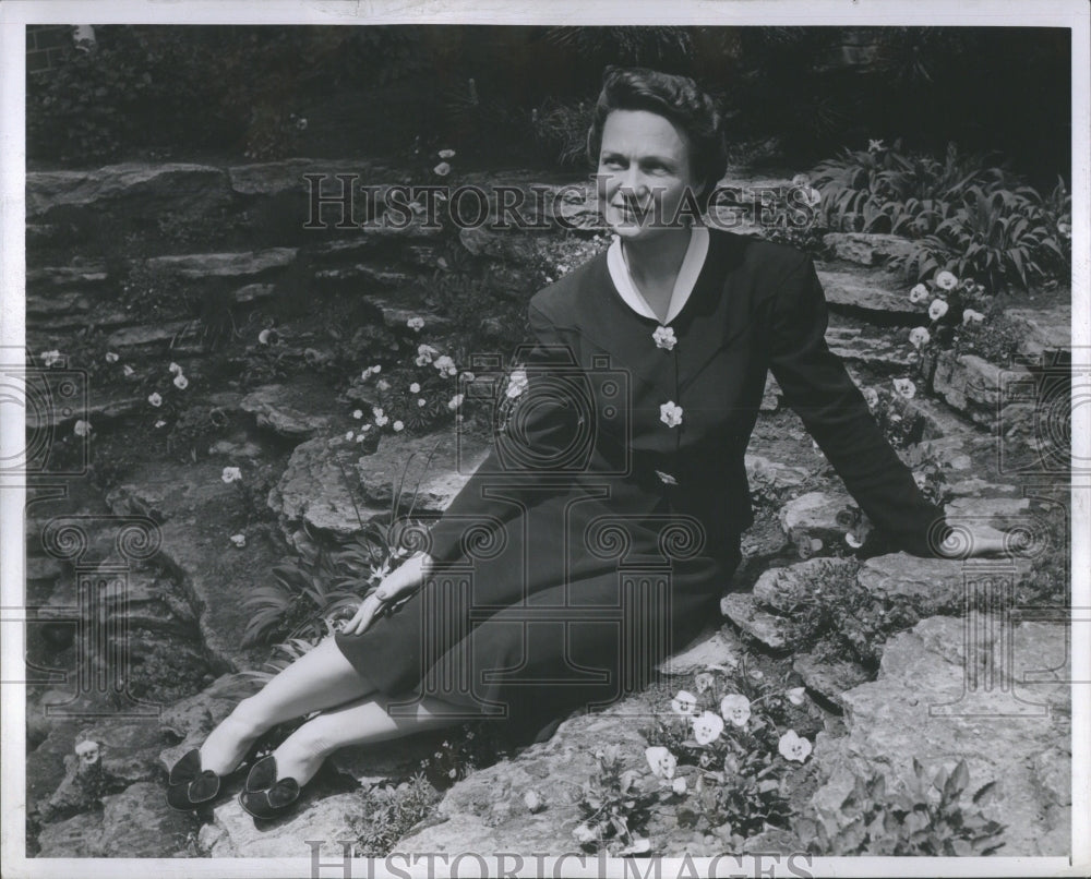 1941 Press Photo Mrs Lewis L Bredin Socialist Richard G