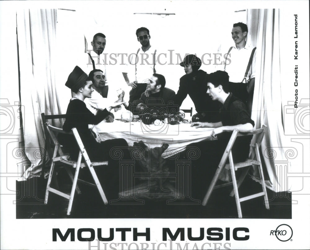 1995 Press Photo Mouth Music