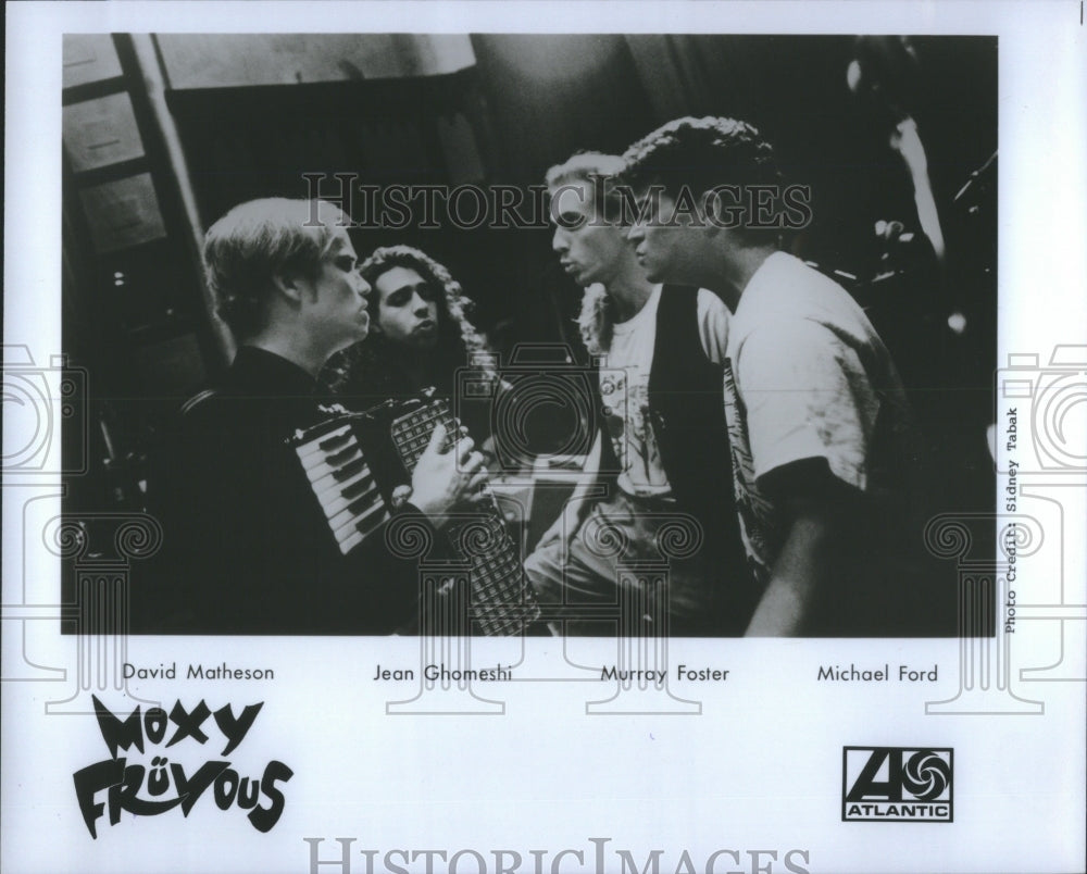 1994 Press Photo Moxy Frivous David Matheson Jean Tabak