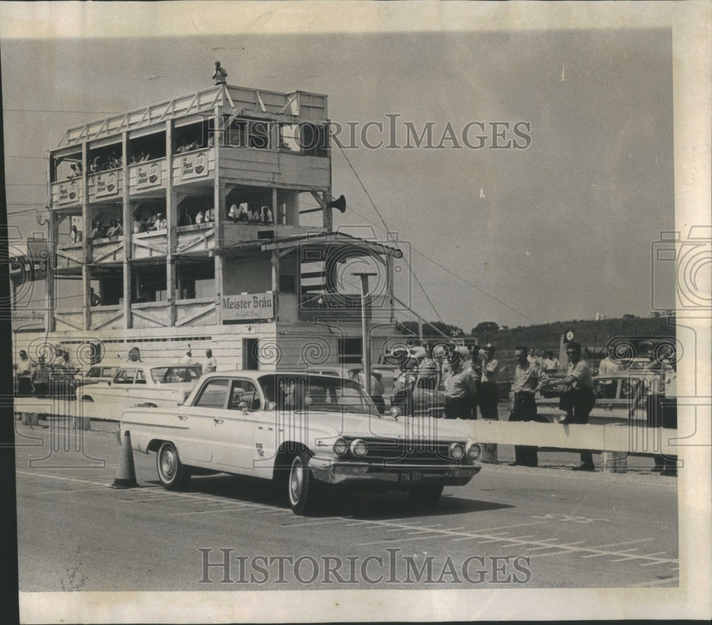 1962 Press Photo National Police Driving School