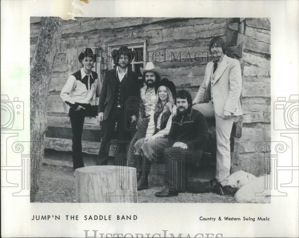 1978 Press Photo Jump &#39;N the Saddle Band Country