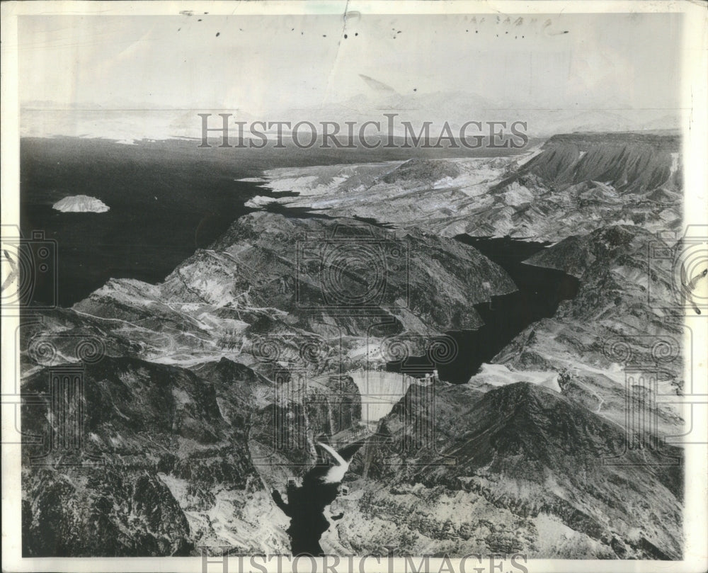 1939 Press Photo Far West Lakewood Boulderdam