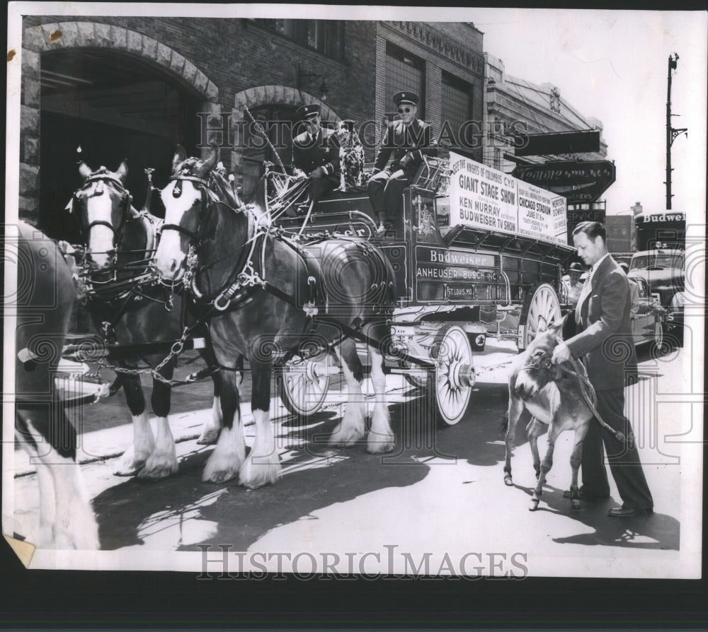 1954 Press Photo Negative