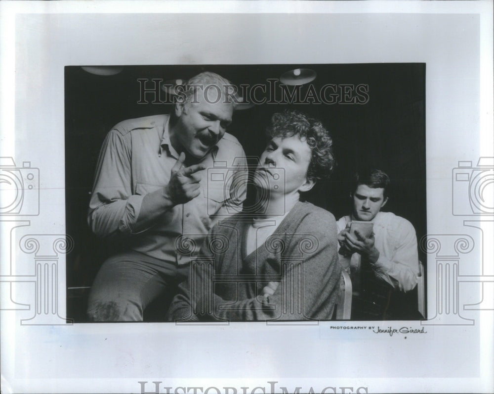 Press Photo Brian Dennehv James Lancaster Jim True