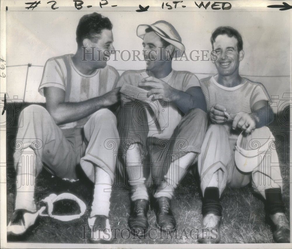 1946 Press Photo Smiley Quick Cary Middlecoff Riegel