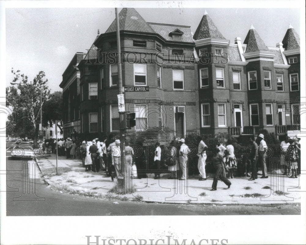 1982 Building Road People Wahsington D C - Historic Images