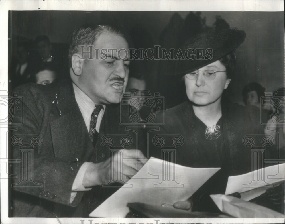 1939 Press Photo Eugene Van Antwerp Mayor Michigan