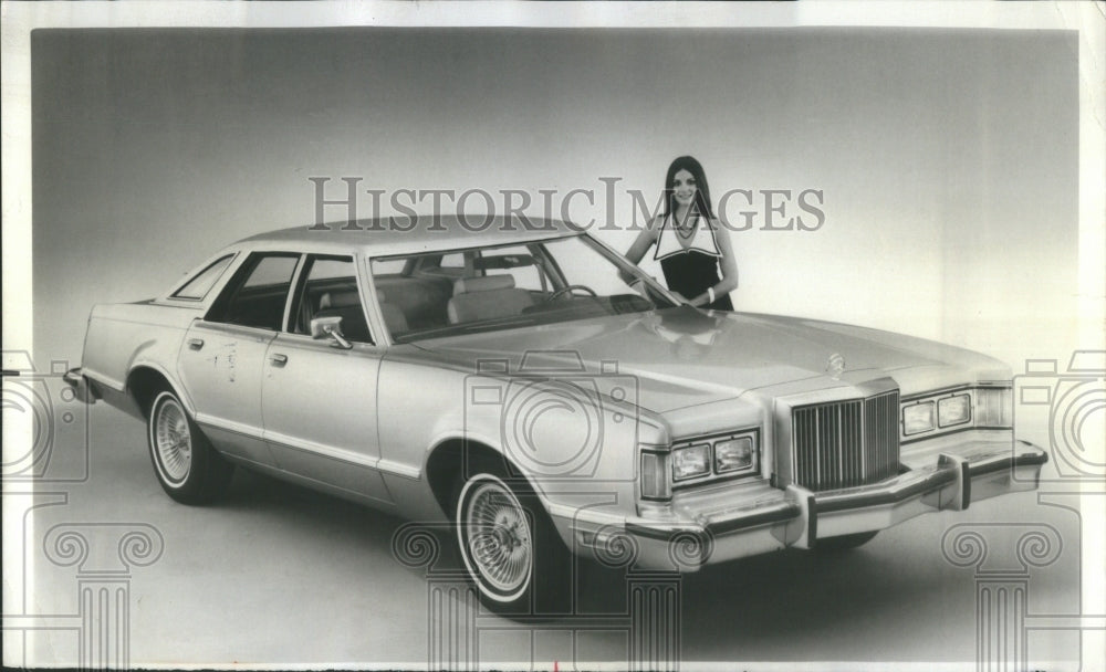 1976 Press Photo Mercury Midsized Cars Cauger Brougham