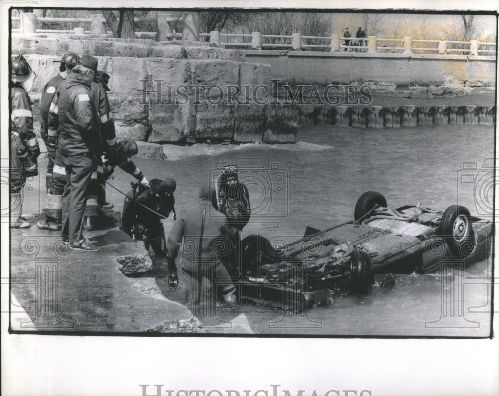 1989 Press Photo Ritha Chaff Car Accident