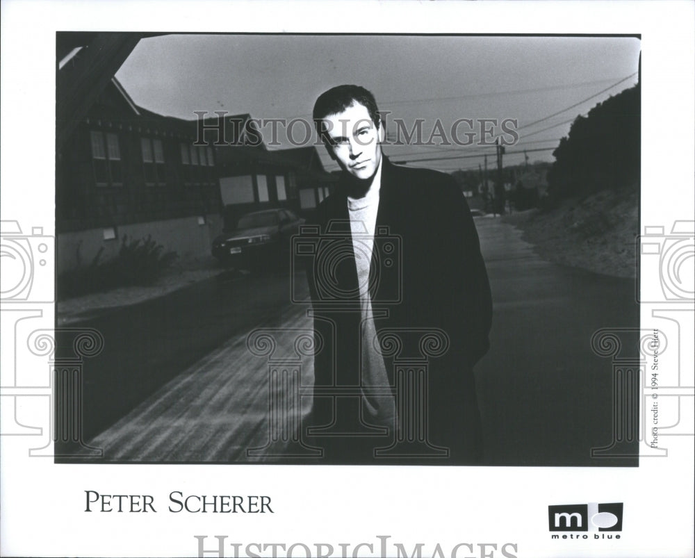 1995 Press Photo Peter Scherer Entertainer