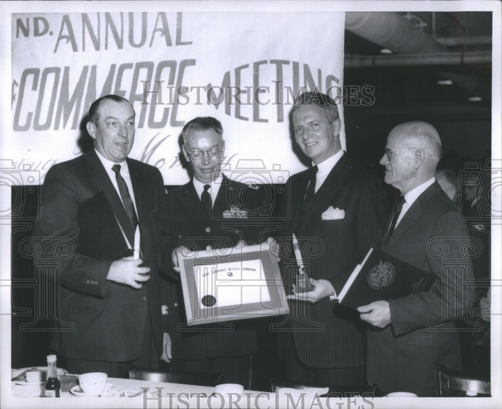 1958 Press Photo Thomas F. Morrow Chrysler Corp VP