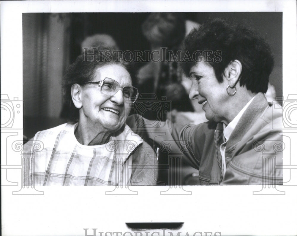 1991 Press Photo Mothers Day Michigan