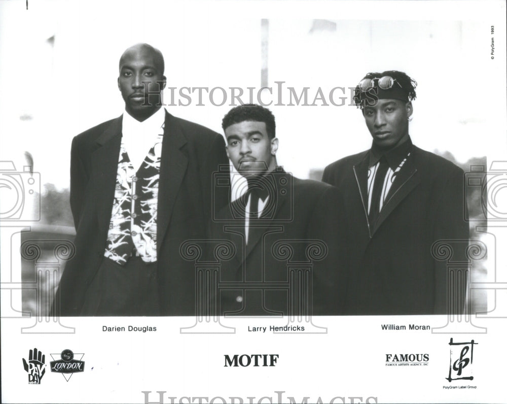 1993 Press Photo Motif Music Album