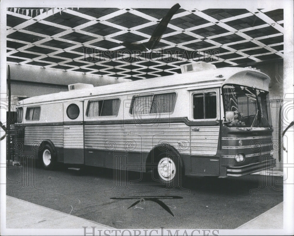 1969 Press Photo Recreational Vehicle North America