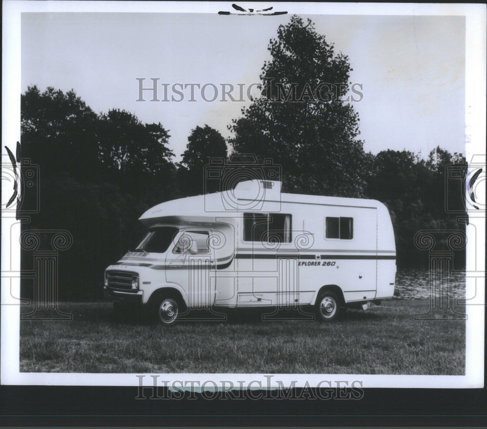 1975 Press Photo Home RV North America Term Motor Space