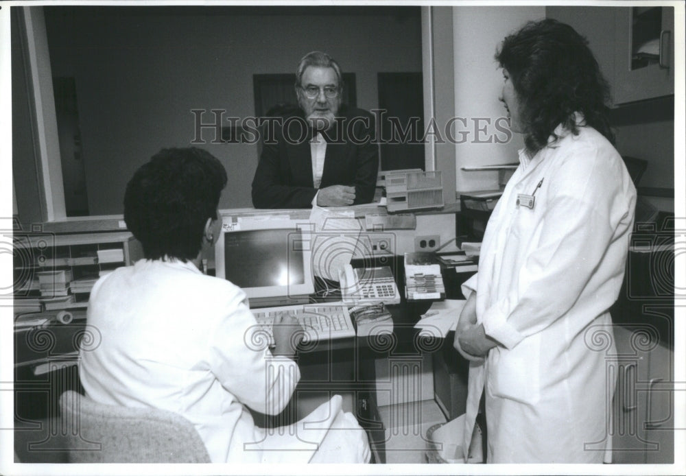 1993 Press Photo Former Surgeon General C Everett Koop