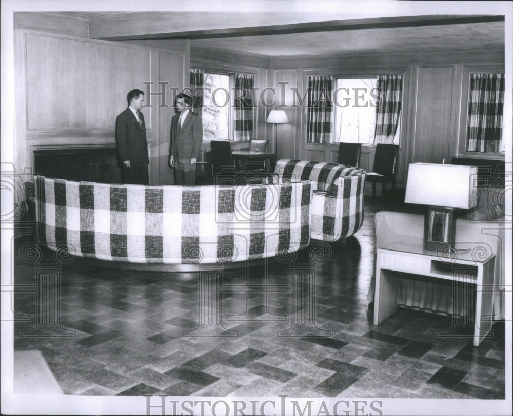 1958 Press Photo N.Central Christian Foundation Meeting