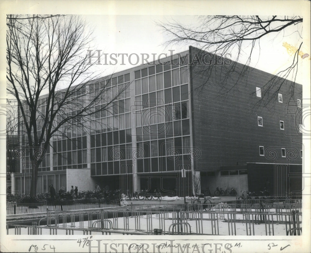 1958 Press Photo The University of Michigan