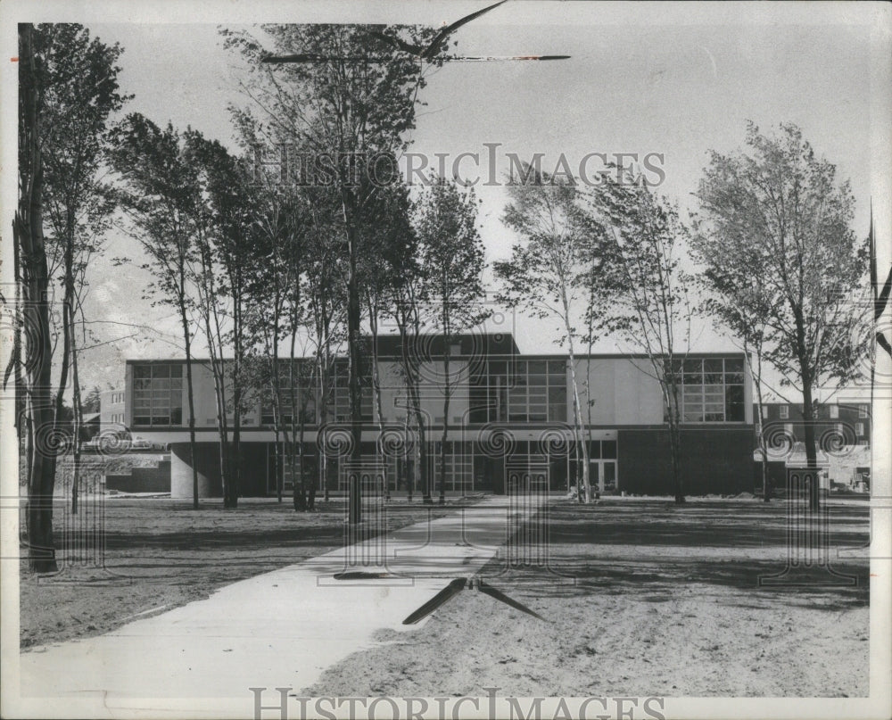 1960 Press Photo College Educational School Degree