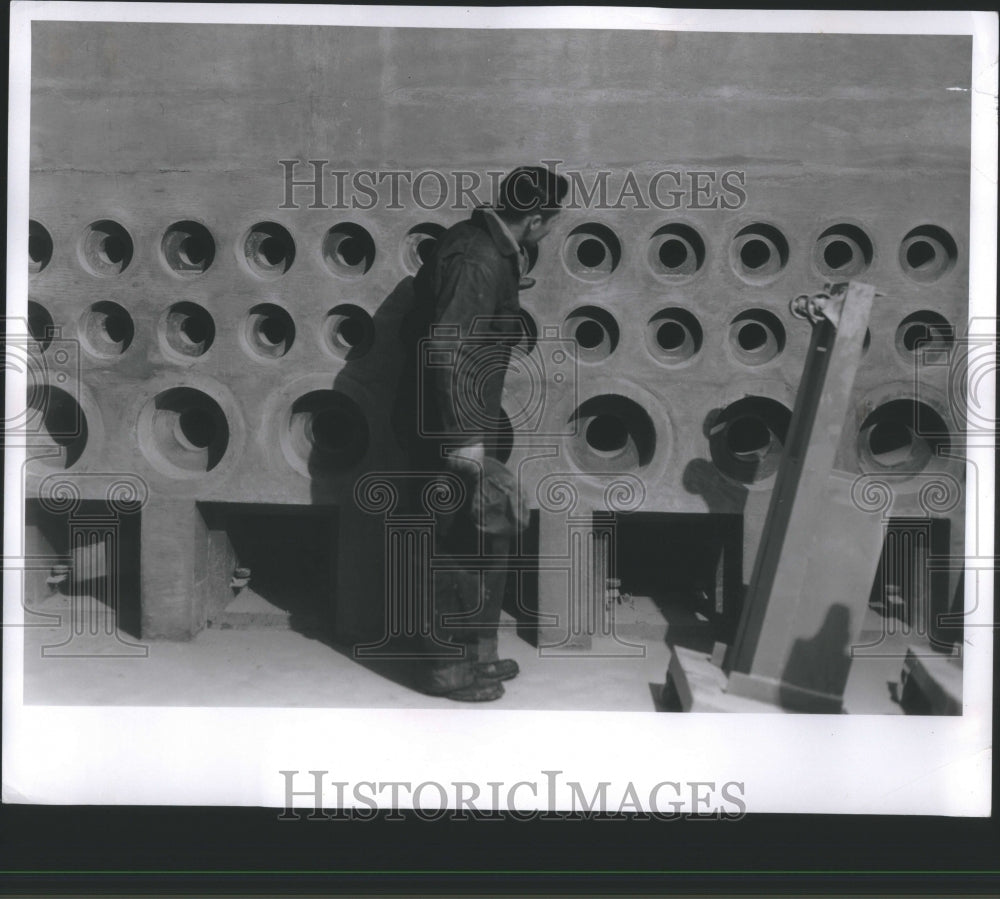 1955 Press Photo College Secondary School Teritary