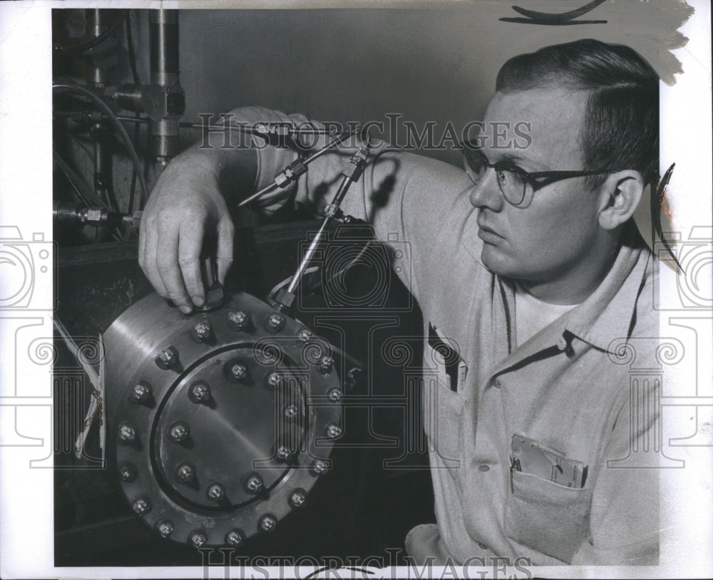 1961 Press Photo Nation Doctor Degree Michigan Work