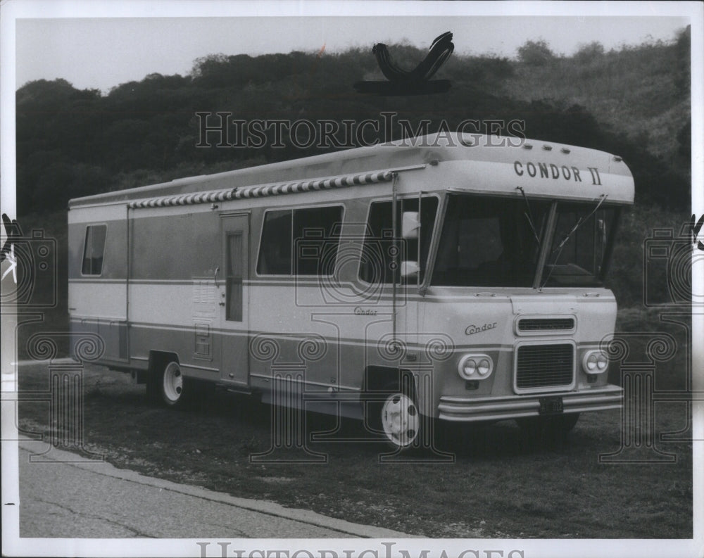 1971 Press Photo Condor II Motor Home Travel In Style