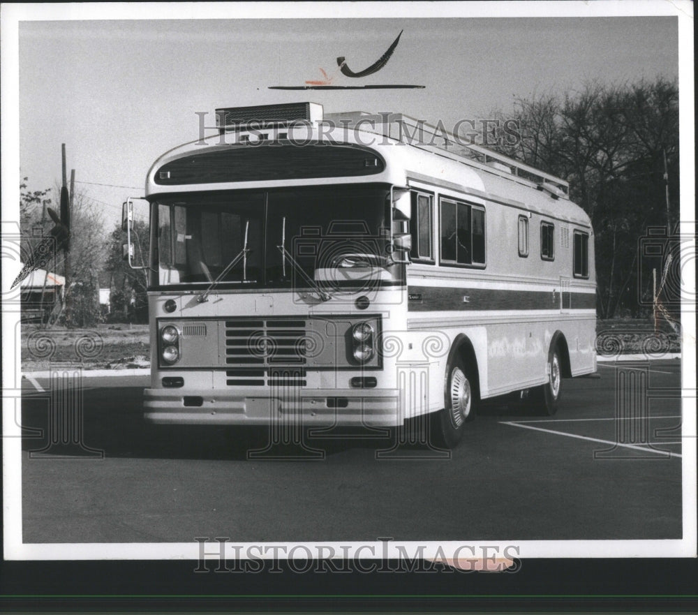 1971 Press Photo Motor Home