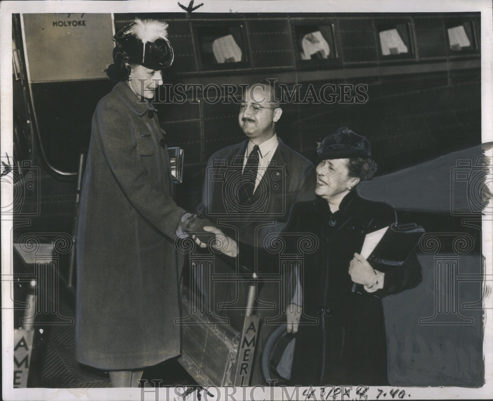 1941 Press Photo Lady Mountbatten England AJ Berres