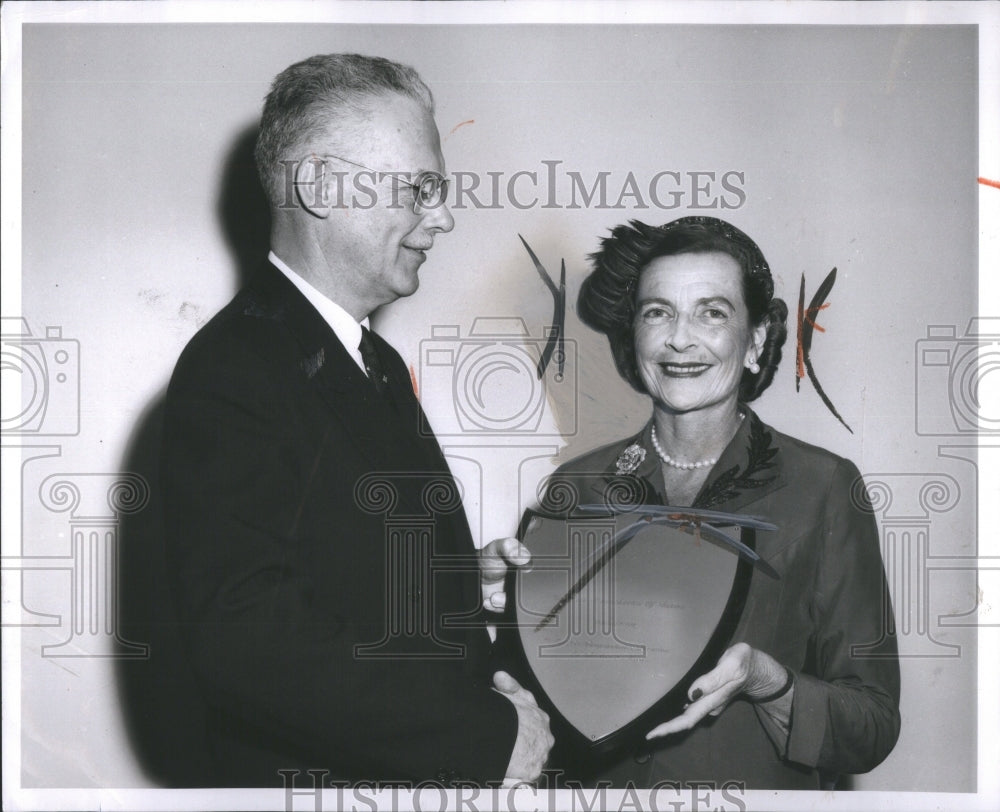 1959 Press Photo Lady Mount Batten