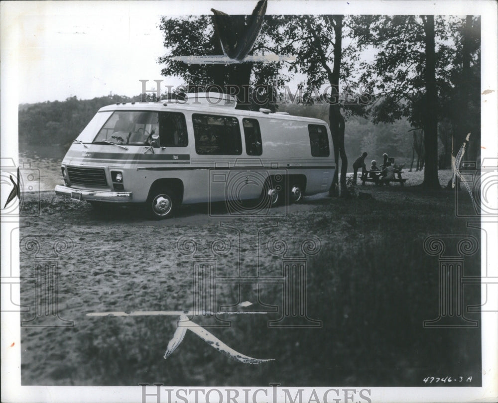 1974 Press Photo Motor Home