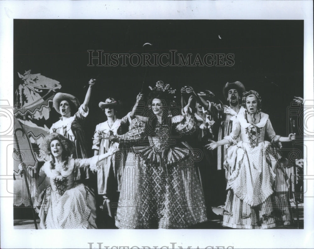 1986 Press Photo National Theater Company Great Britain