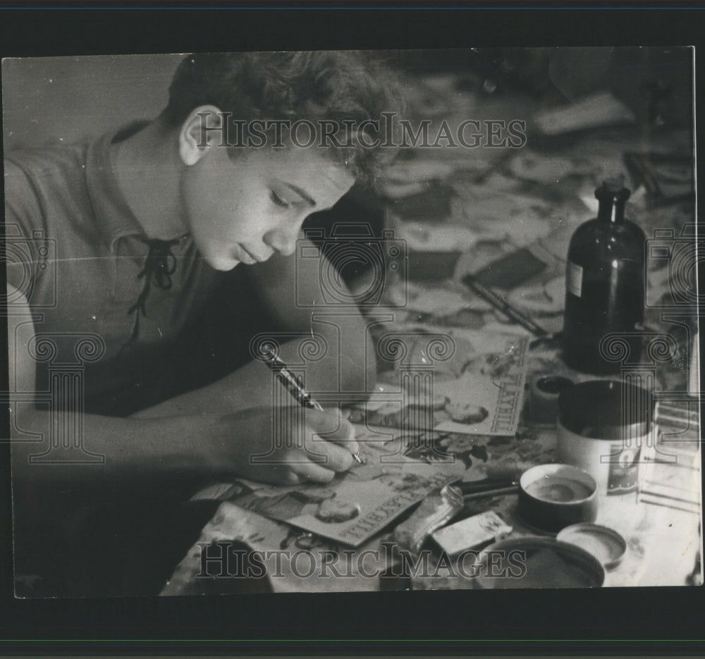 1936 Press Photo Autographing Programs Remember