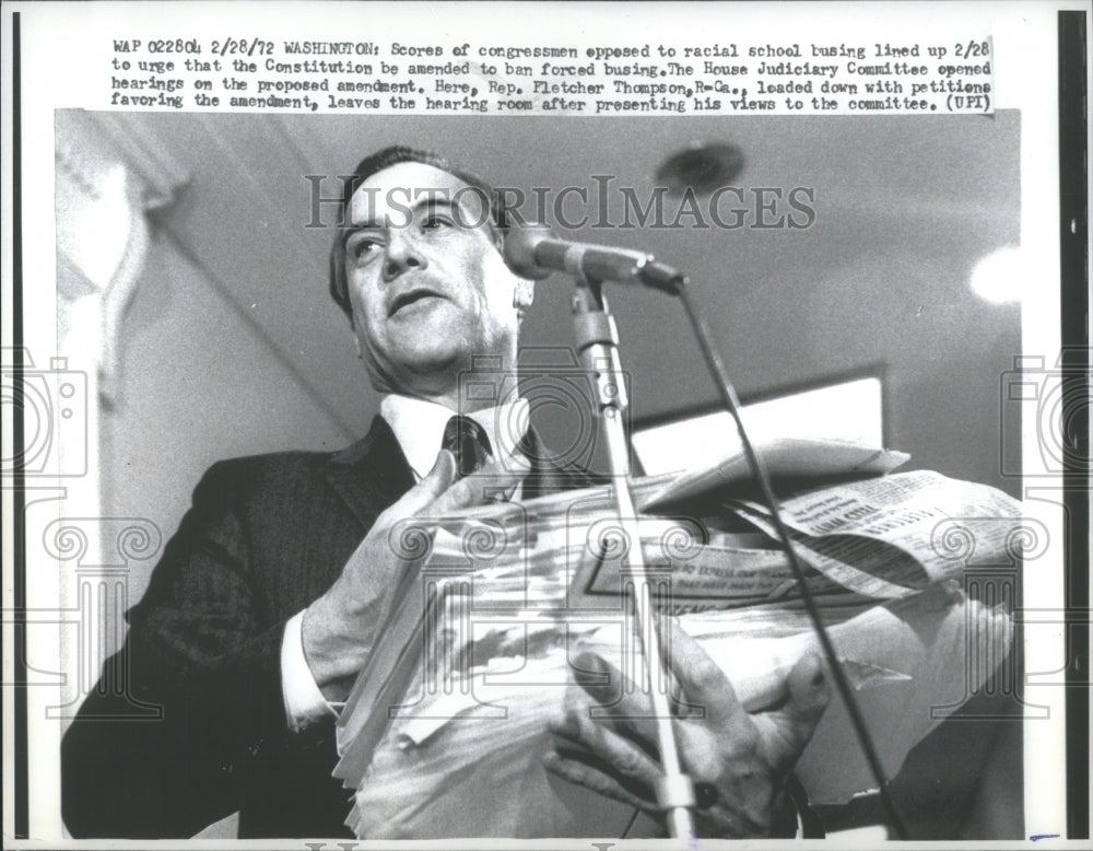 1972 Fletcher Thompson Press Photo