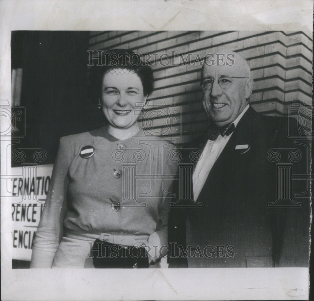 1946 Press Photo Sen. Elbert D. Thomas