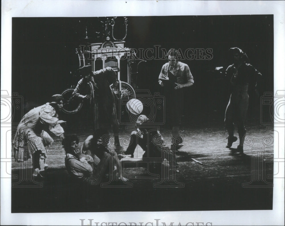 1984 Press Photo Ballet Russia Britain Concert Dance