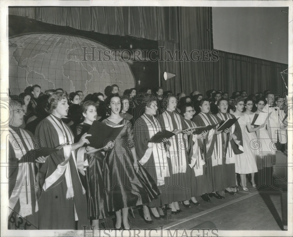 1957 Press Photo Southern Baptist International