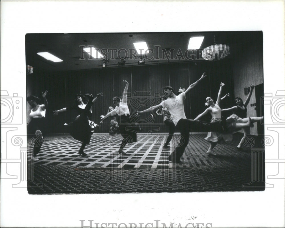 1980 Press Photo Herwe Dance Association Jerry Colke