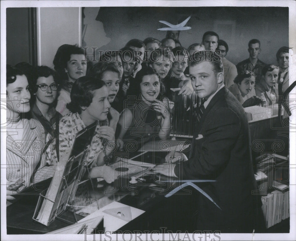 1954 Press Photo Gary Crosby American Actor Singer