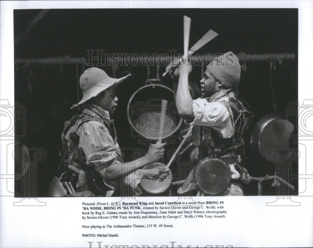 1996 Press Photo Raymond King Glover George Jared Wlfe