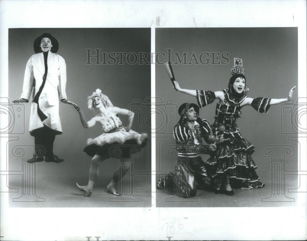 1987 Funny Feet Press Photo