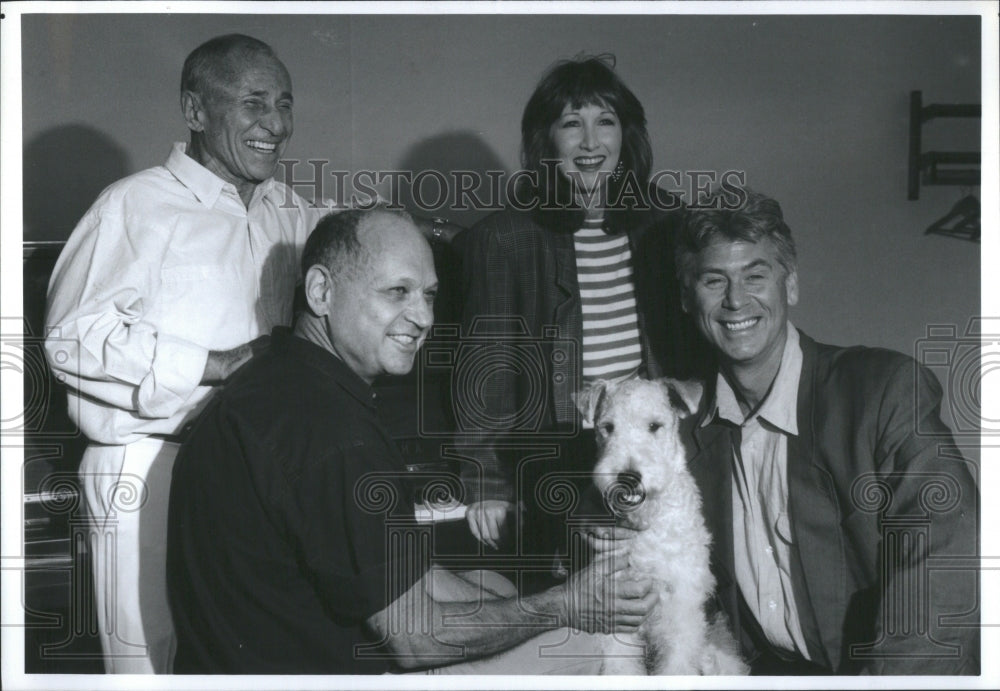 1991 Press Photo Nick Nora Barry Bost Charles Music