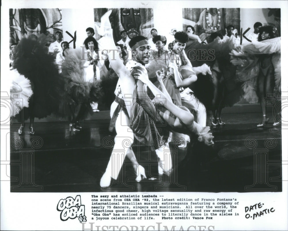 1992 Press Photo Definitions Dance can be participatory