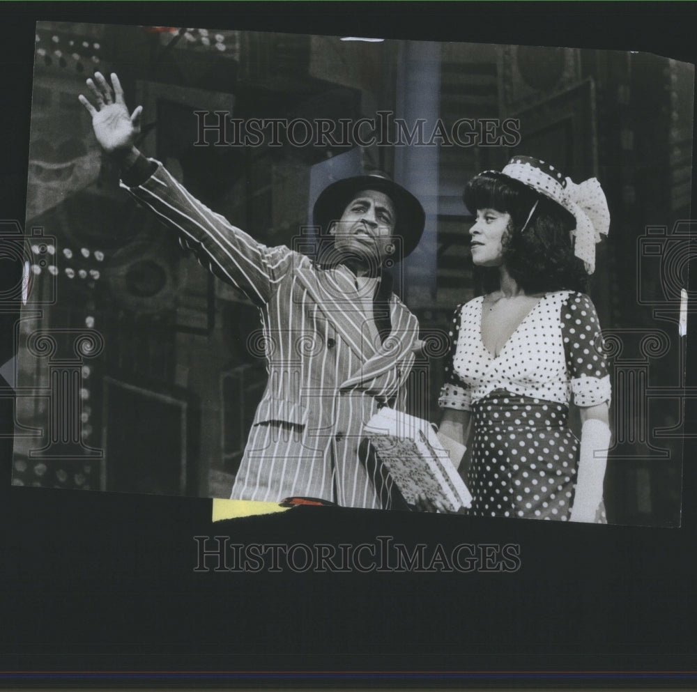 1976 Press Photo Scene from the musical, Guys and Doll