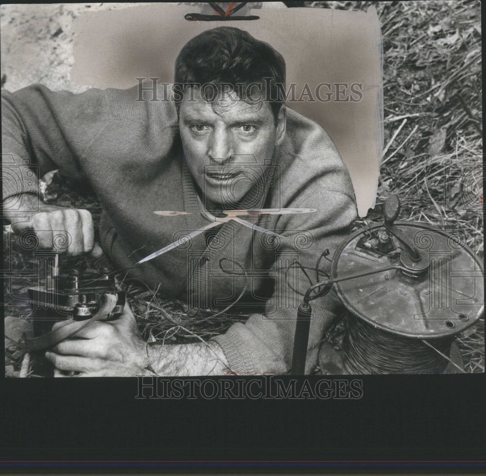 1965 Press Photo Actor Burt Lancaster