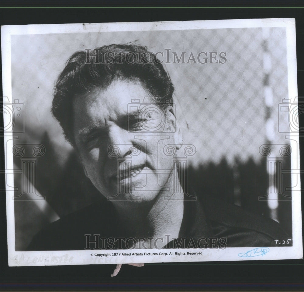 1977 Press Photo Burt Lancaster